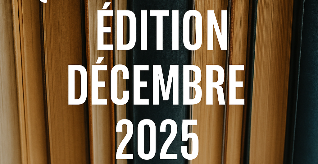 Les sorties littéraires que j’attends : Edition Décembre 2025